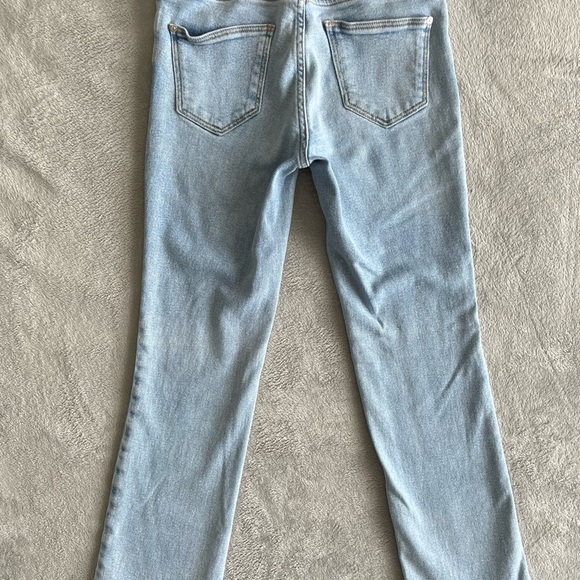 Mango Light Blue Straight Leg Jeans - Picture 6 of 14